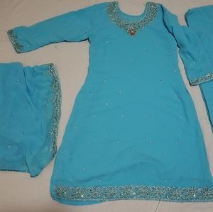 Indian Pakistani dress farshi salwar Kameez…